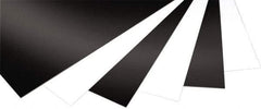 Made in USA - 3mm Thick x 2' Wide x 4' Long, Expanded PVC Sheet - Black, ±5% Tolerance - Best Tool & Supply