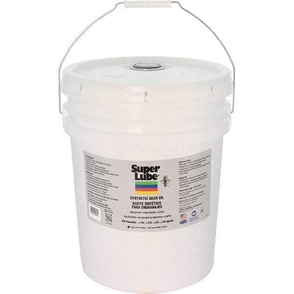 Synco Chemical - 5 Gal Pail, Synthetic Gear Oil - -40°F to 450°F, 680 St Viscosity at 40° C, ISO 680 - Best Tool & Supply