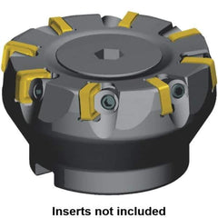 Kennametal - 3" Cut Diam, 1" Arbor Hole, 5.08mm Max Depth of Cut, 6° Indexable Chamfer & Angle Face Mill - 11 Inserts, SNXF 1204... Insert, 11 Flutes, Series KSSR - Best Tool & Supply