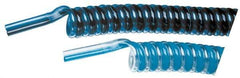 Advanced Technology Products - 12mm OD, Polyurethane Tube - Light Blue & Clear, 140 Max psi, 98 Shore A Hardness - Best Tool & Supply