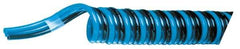 Advanced Technology Products - 21/64" ID x 1/2" OD, 55/64" Wall Thickness, Polyurethane Tube - Black, Clear Blue & Light Blue, 140 Max psi, 98 Shore A Hardness - Best Tool & Supply