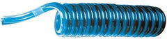 Advanced Technology Products - 3/32" ID x 5/32" OD, 5/16" Wall Thickness, Polyurethane Tube - Black, Clear Blue, Light Blue & Clear, 140 Max psi, 98 Shore A Hardness - Best Tool & Supply