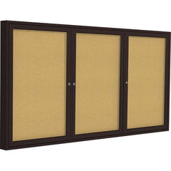 Ghent - Cork Bulletin Boards Style: Enclosed Cork Bulletin Boards Color: Natural Cork - Best Tool & Supply