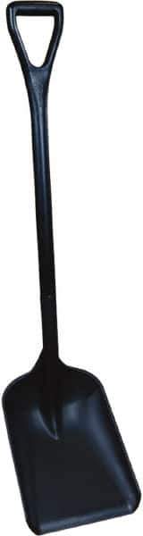 Remco - 13-7/8" High Square Plastic Shovel - 30-7/8" Long D-Grip Handle - Best Tool & Supply