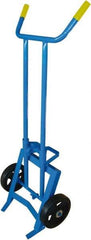 PRO-SOURCE - 1,000 Lb Load Capacity, 55 Gal Drum Hand Truck - 24-1/2" Wide x 62" High, 2 Wheels - Best Tool & Supply