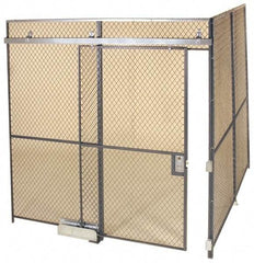 Folding Guard - 20' Long x 20" Wide, Woven Wire Room Kit - 2 Walls - Best Tool & Supply