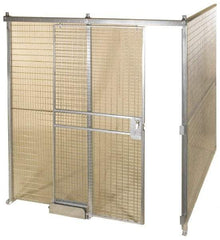 Folding Guard - 16' Long x 16" Wide, Welded Wire Room Kit - 2 Walls - Best Tool & Supply