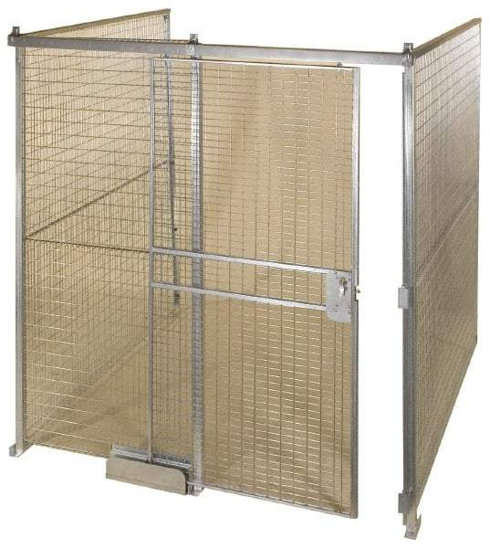 Folding Guard - 12' Long x 12" Wide, Welded Wire Room Kit - 3 Walls - Best Tool & Supply