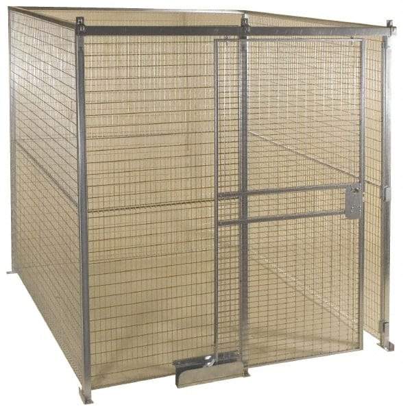 Folding Guard - 16' Long x 12" Wide, Welded Wire Room Kit - 4 Walls - Best Tool & Supply