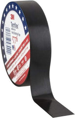 3M - 3/4" x 60', Black Vinyl Electrical Tape - 7 mil Thick, 17 Lb./Inch Tensile Strength - Best Tool & Supply