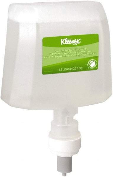 Kleenex - 1,200 mL Dispenser Refill Foam Soap - White, Fragrance Free Scent - Best Tool & Supply