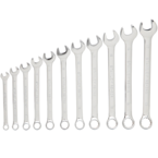 STANLEY® 11 Piece Full Polish Metric Combination Wrench Set – 12 Point - Best Tool & Supply