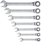 STANLEY® 7 Piece Ratcheting Combination Wrench Set – 12 Point - Best Tool & Supply