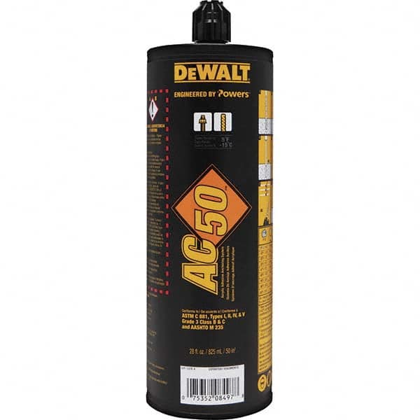 DeWALT Anchors & Fasteners - Anchoring Adhesives Adhesive Material: Acrylic Volume (fl. oz.): 28.00 - Best Tool & Supply