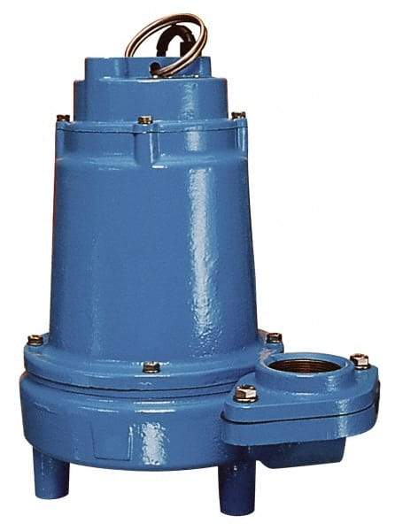 Little Giant Pumps - 1/2 hp, 12.5 Amp Rating, 115 Volts, Nonautomatic Operation, Effluent Pump - 1 Phase, Cast Iron Housing - Best Tool & Supply