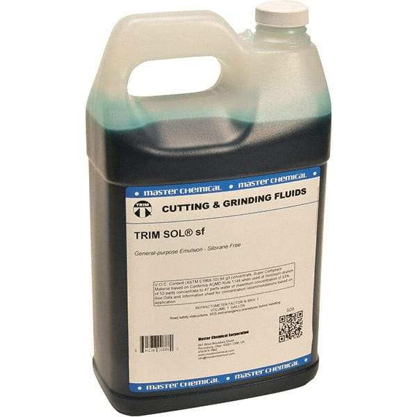 Master Fluid Solutions - 1 Gal Jug Cutting & Grinding Fluid - Liquid - Best Tool & Supply