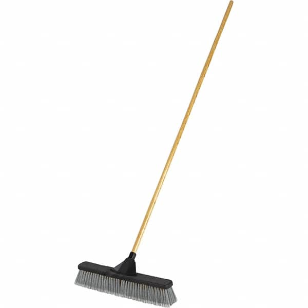 Rubbermaid - 18" Combo Duty Polyethylene Push Broom - Best Tool & Supply