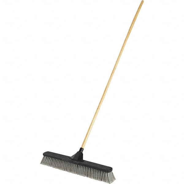 Rubbermaid - 24" Fine Particle Polyethylene Push Broom - Best Tool & Supply