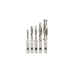 Combination Drill & Tap Sets; Minimum Thread Size (Inch): M4x0.70 mm; Minimum Thread Size (mm): M4x0.70 mm; Minimum Thread Size: M4x0.70 mm; Maximum Thread Size (mm): M10x1.50 mm; Maximum Thread Size: M10x1.50 mm; Overall Length (Inch): 2.8300 in; Drill L