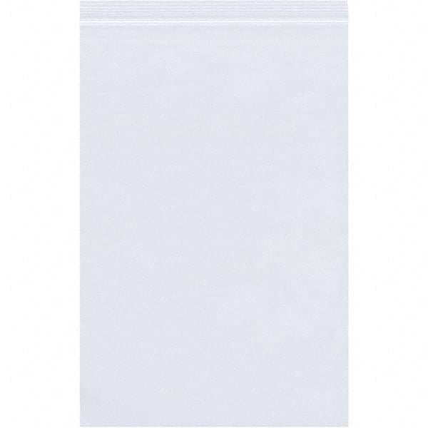 Value Collection - Pack of (500), 10 x 24" 2 mil Reclosable Poly Bags - Best Tool & Supply