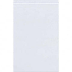 Value Collection - Pack of (1000), 6 x 30" 2 mil Reclosable Poly Bags - Best Tool & Supply