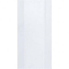 Value Collection - Pack of (500), 10 x 24", 3 mil Gusseted Poly Bags - Best Tool & Supply