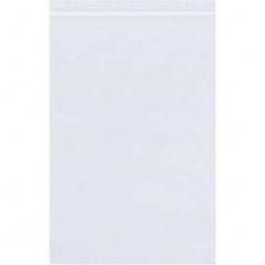 Value Collection - Pack of (1000), 8 x 20" 2 mil Reclosable Poly Bags - Best Tool & Supply