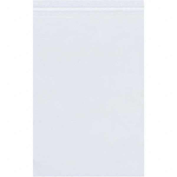 Value Collection - Pack of (500), 10 x 24" 4 mil Reclosable Poly Bags - Best Tool & Supply