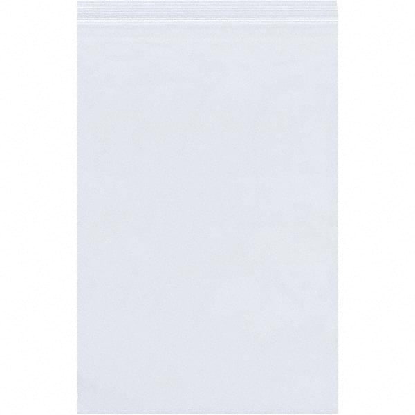 Value Collection - Pack of (1000), 4 x 24" 2 mil Reclosable Poly Bags - Best Tool & Supply