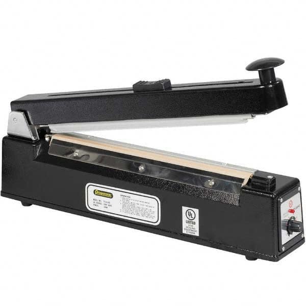 Value Collection - Polybag & Impulse Sealers Type: Table Top Thermal Impulse Sealer w/Cutter Maximum Seal Size: 12 (Inch) - Best Tool & Supply