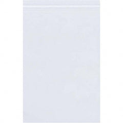 Value Collection - Pack of (1000), 4 x 10" 8 mil Reclosable Poly Bags - Best Tool & Supply