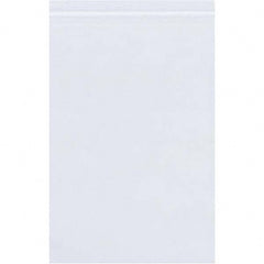 Value Collection - Pack of (1000), 7 x 15" 6 mil Reclosable Poly Bags - Best Tool & Supply