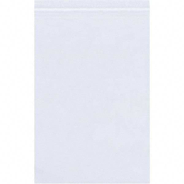 Value Collection - Pack of (500), 8 x 24" 4 mil Reclosable Poly Bags - Best Tool & Supply