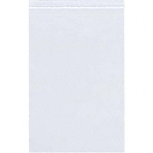 Value Collection - Pack of (500), 10 x 18" 6 mil Reclosable Poly Bags - Best Tool & Supply