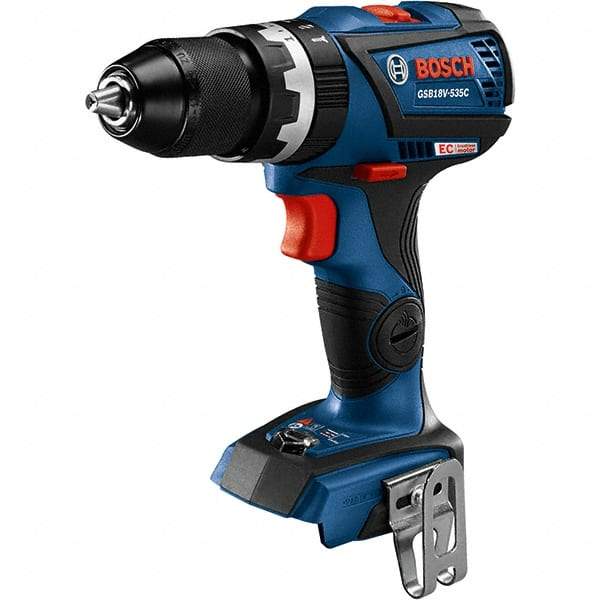 Bosch - 18 Volt 1/2" Keyless Chuck Cordless Hammer Drill - 0 to 28,500 BPM, 0 to 600 & 0 to 1,900 RPM, Reversible - Best Tool & Supply