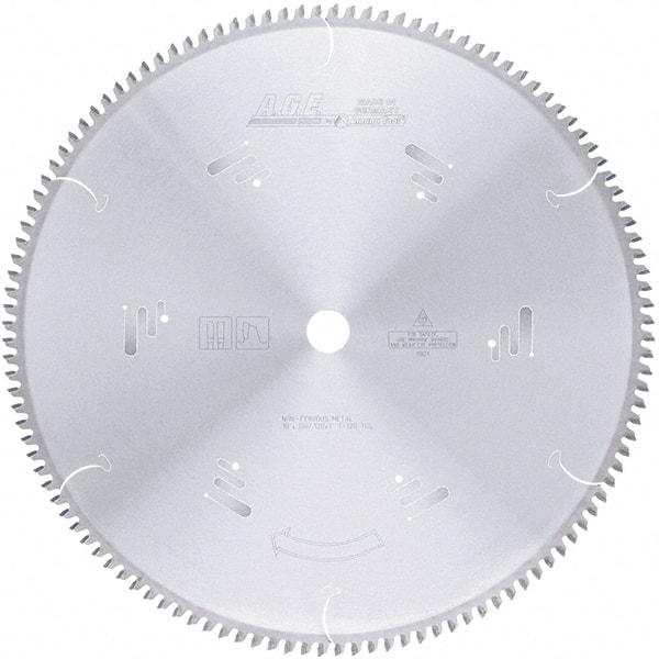 Amana Tool - 18" Diam, 1" Arbor Hole Diam, 120 Tooth Wet & Dry Cut Saw Blade - Carbide-Tipped, Clean Action, Standard Round Arbor - Best Tool & Supply