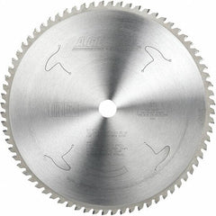 Amana Tool - 12" Diam, 1" Arbor Hole Diam, 72 Tooth Wet & Dry Cut Saw Blade - Carbide-Tipped, Clean Action, Standard Round Arbor - Best Tool & Supply