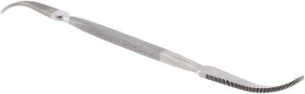 Grobet - 7" Riffler Precision Swiss Pattern File - Silversmith's Handle - Best Tool & Supply