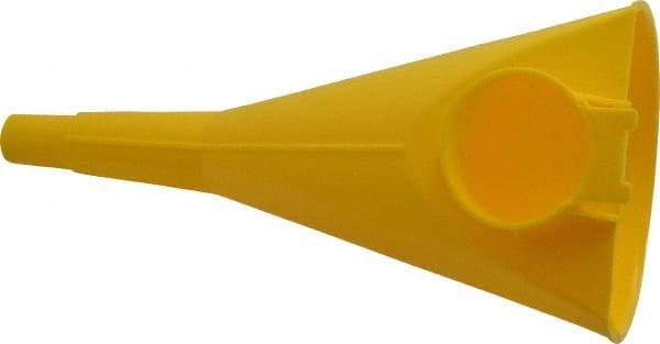 Eagle - 9 Inch Long, Safety Can Poly Funnel - Compatible with 1/2 and 5 Gallon Type I Safety Cans - Best Tool & Supply