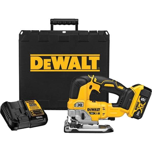 DeWALT - Cordless Jigsaws Voltage: 20 Strokes per Minute: 3200 - Best Tool & Supply