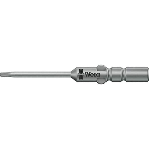 Wera - 4mm Drive IPR1 Tamperproof Torx Screwdriver Bit - 60mm OAL, Power Bit - Best Tool & Supply