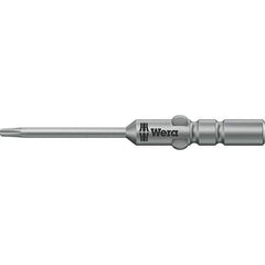 Wera - 4mm Drive IPR1 Tamperproof Torx Screwdriver Bit - 40mm OAL, Power Bit - Best Tool & Supply