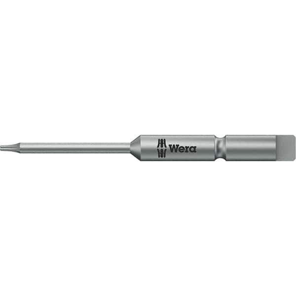 Wera - 4mm Drive IPR1 Tamperproof Torx Screwdriver Bit - 64mm OAL, Power Bit - Best Tool & Supply