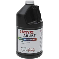 Loctite - 1 L Bottle Clear Light Cure Adhesive - 352 1 LITER UV LOCTITE LTCURE ADHS - Best Tool & Supply