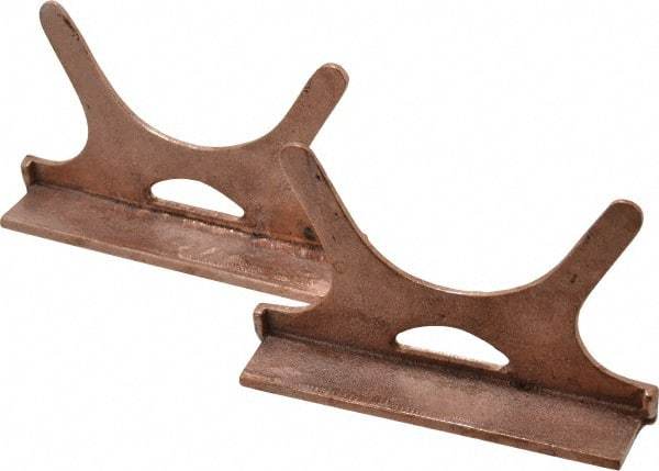 Wilton - 5-1/2" Jaw Width, Copper, Vise Jaw Cap - Best Tool & Supply