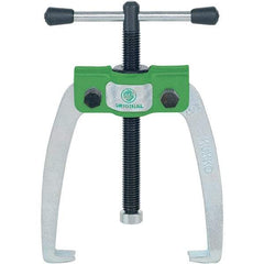 KUKKO - 2 Jaw, 1/4" to 2-3/4" Spread, 1 Ton Capacity, Jaw Puller - 2-3/4" Reach, For Bearings, Gears, Discs - Best Tool & Supply