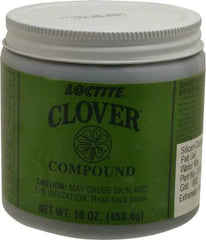 Loctite - 1 Lb Water Soluble Compound - Compound Grade Super Fine, 800 Grit, Black & Gray, Use on General Purpose - Best Tool & Supply