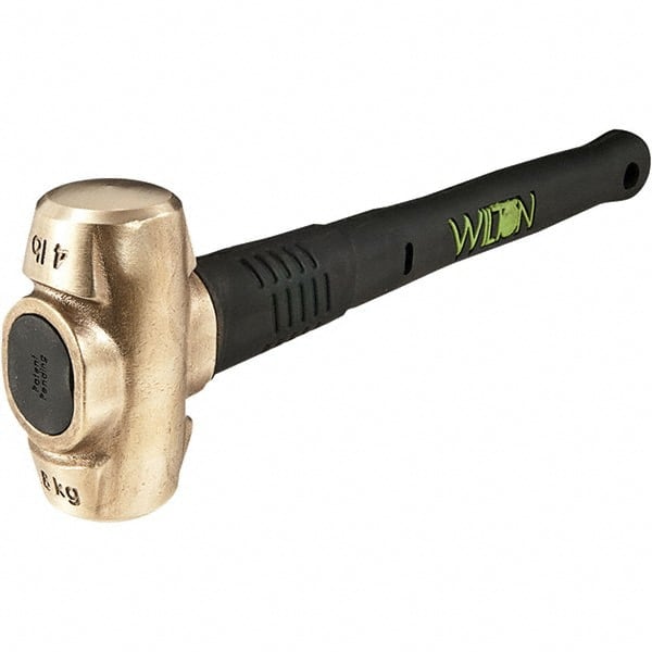 Wilton - Non-Sparking Hammers Tool Type: Brass Hammer Head Material: Brass - Best Tool & Supply