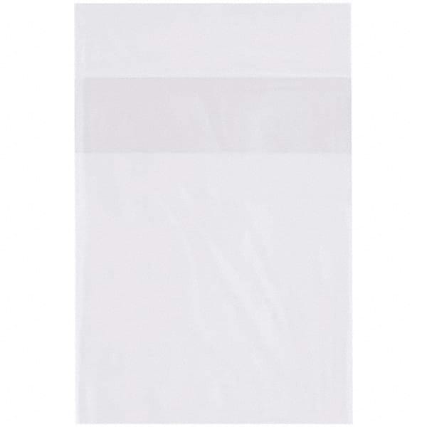 Value Collection - Pack of (1000), 8 x 10" 2 mil Flap Lock Poly Bags - Best Tool & Supply