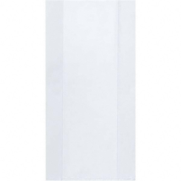 Value Collection - Pack of (250), 12 x 24" 4 mil Gusseted Poly Bags - Best Tool & Supply